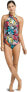 PrAna Womens 189634 Leolani Black La Flora One Piece Swimsuit Size M