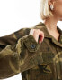 Фото #4 товара AllSaints Elm camo cargo jacket in khaki