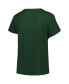 ფოტო #2 პროდუქტის Branded Women's Green New York Jets Plus Size Arch Over Logo T-Shirt