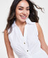 Фото #4 товара Petite Cotton Twisted Dress, Created for Macy's