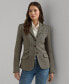 ფოტო #1 პროდუქტის Women's Herringbone Tweed Blazer