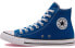 Кеды высокие Converse Chuck Taylor All Star Seasonal цвета синий и белый 164028F 37 - фото #1