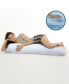 Arctic Sleep Perfect Size Cool Gel Memory Foam Body Pillow - One Size Fits All