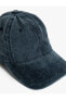 Basic Kep Şapka Eskitme Görünümlü Dikiş Detaylı
