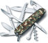 Фото #1 товара Victorinox Huntsman Pocket Knife (15 Functions, Scissors, Wood Saw, Corkscrew) Camouflage, multicolour