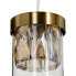 Фото #5 товара Потолочный светильник Стеклянный Позолоченный Металл 27 cm 31 x 31 x 45 cm