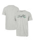 Фото #1 товара Men's Gray Distressed Philadelphia Eagles Downburst Franklin T-shirt