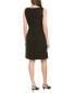 Фото #2 товара Lafayette 148 New York Jennette Linen-Blend Dress Women's Black 4