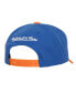 Men's Blue Distressed New York Knicks Corduroy Pro Crown Adjustable Hat