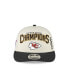 Фото #7 товара Men's Cream Kansas City Chiefs Super Bowl LVIII Champions Locker Room Low Profile 9FIFTY Hat