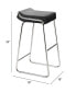 Wedge Barstool, Set of 2