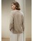 ფოტო #3 პროდუქტის Women's Crew Neck Cashmere Sweater