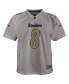 Фото #3 товара Футболка для малышей Nike Kenny Pickett серого цвета Pittsburgh Steelers