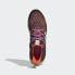 adidas Ultra 4D 减震防滑耐磨 低帮 跑步鞋 黑橙