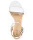 Фото #7 товара Women's Ashton Ankle-Strap Espadrille Platform Sandals