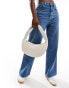 Фото #2 товара Tommy Jeans bold puffy shoulder bag in white