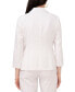 Фото #2 товара Women's Linen-Blend 3/4 Sleeve Single-Button Blazer