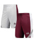 ფოტო #2 პროდუქტის Men's Maroon, White Mississippi State Bulldogs Am I Wrong Reversible Shorts