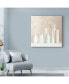 Фото #3 товара Tom Quartermaine 'Blossom And White Vases Still Life' Canvas Art - 24" x 24"