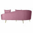 Фото #3 товара Диван DKD Home Decor Розовый Позолоченный Металл полиэстер (210 x 120 x 84 cm)