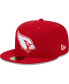 Фото #4 товара Men's Scarlet Arizona Cardinals 2006 Inaugural Season Main Patch 59FIFTY Fitted Hat