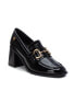 Фото #2 товара Women's Patent Leather Heeled Loafers, Carmela Collection By XTI