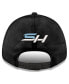 ფოტო #4 პროდუქტის Men's Black Stewart-Haas Racing 9FORTY A-Frame Foam Trucker Adjustable Hat