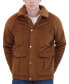 Фото #3 товара Men's Corduroy Chore Jacket with Sherpa Collar