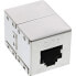 Фото #2 товара InLine Cat.6 Adapter fully shielded metal 2x RJ45 female to female direct