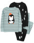 Toddler 4-Piece Penguin 100% Snug Fit Cotton Pajamas 4T