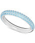 ფოტო #2 პროდუქტის Triple-Row Pavé Crystal Mini Band Stack Ring