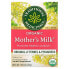 Фото #1 товара Травяной чай Traditional Medicinals для кормящих мам Organic Mother's Milk с фенхелем и фенугреком 16 пакетиков, без кофеина, 28 г