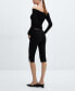 ფოტო #5 პროდუქტის Women's Belted Capri Trousers