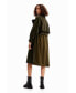 Фото #2 товара Women's Oversize belted trench coat