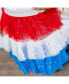 Фото #3 товара Little and Big Girls Patriotic Petal Tutu Skirt