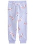 Фото #6 товара Baby Butterfly Print Fleece Joggers 12M