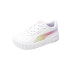 Фото #4 товара Puma Carina 2.0 Bfly Ac Lace Up Toddler Girls White Sneakers Casual Shoes 38917