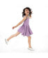 ფოტო #3 პროდუქტის Girls Fair Trade Organic Cotton Solid Sleeveless Twirl Dress