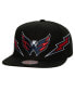 Фото #3 товара Men's Black Washington Capitals Double Trouble Lightning Snapback Hat