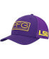 Фото #1 товара Men's Purple LSU Tigers PFG Hooks Flex Hat