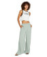 ფოტო #1 პროდუქტის Juniors' Stoneshine Wide-Leg Pants