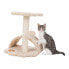 Фото #8 товара Когтеточка для котов Trixie 44567 Дерево Сизаль Чёрный Ø 8 cm 62 cm 36 x 36 cm