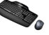 Фото #4 товара Logitech Wireless Desktop MK710 - Full-size (100%) - Wireless - RF Wireless - QWERTY - Black - Mouse included
