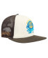 Фото #1 товара Men's Cream/Brown Los Angeles Lakers Glint Sunset Snapback Hat