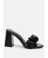 Фото #1 товара Women's Noie Ruched Strap Block Heel Sandals