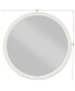 Фото #5 товара Carena Mirror, White & Brown Finish