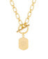 ფოტო #3 პროდუქტის Hadley Initial Toggle Necklace