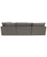 Фото #14 товара Marsten 126" 4-Pc. Fabric Sectional Sofa, Created for Macy's