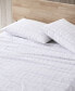 Фото #6 товара Printed 100% Cotton Percale 3-Pc. Sheet Set, Twin