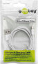 Фото #2 товара Wentronic Lightning USB Charging and Sync Cable - 0.5 m - 0.5 m - Lightning - USB A - Male - Male - White